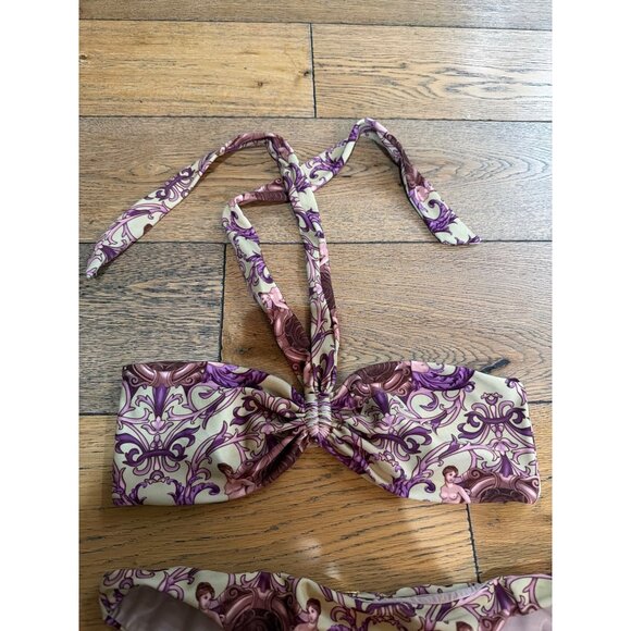 Adriana Degreas Vintage Triangle Bikini Set Citronelle Womens Size Small - Picture 6 of 7